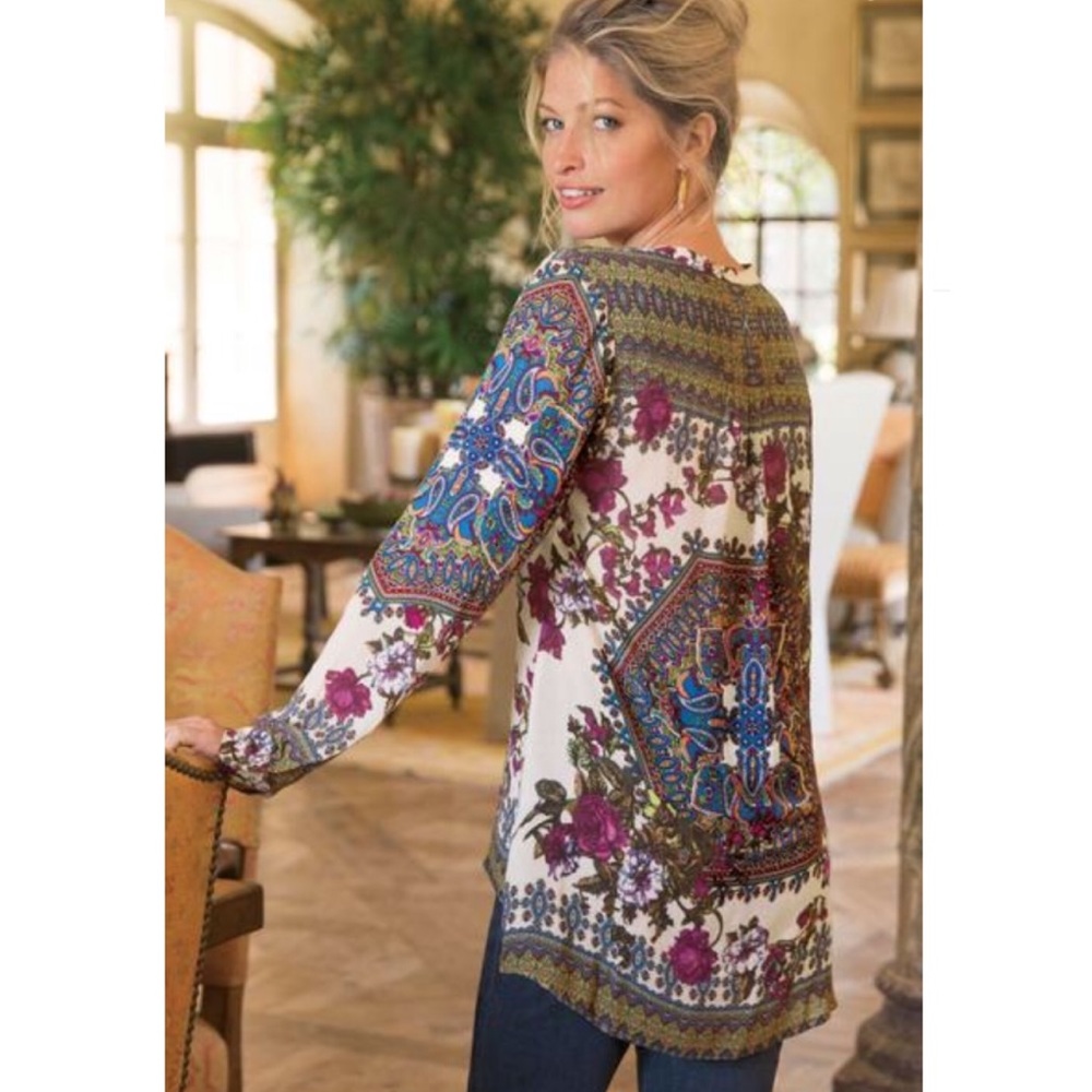 NWOT Soft Surroundings Paloma I Tunic Size Large